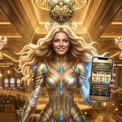 Luxanna 88 app banner explaining how to install the mobile app or APK"